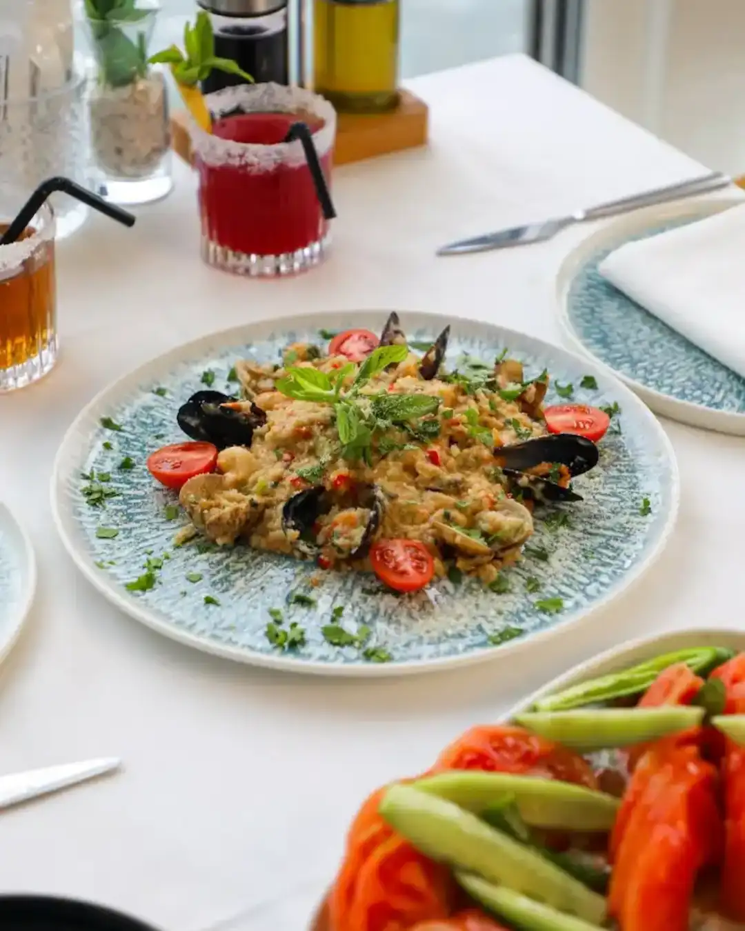 Çiko Balık Risotto Yemek